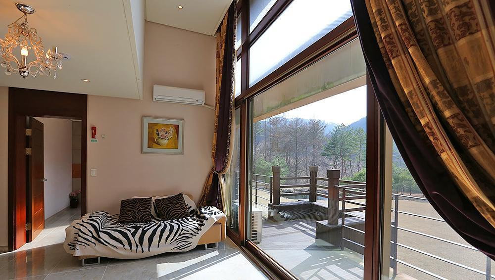 Hugel Heim Pension Pyeongchang Bagian luar foto