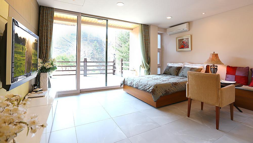 Hugel Heim Pension Pyeongchang Bagian luar foto