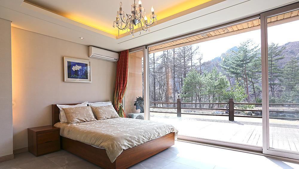 Hugel Heim Pension Pyeongchang Bagian luar foto