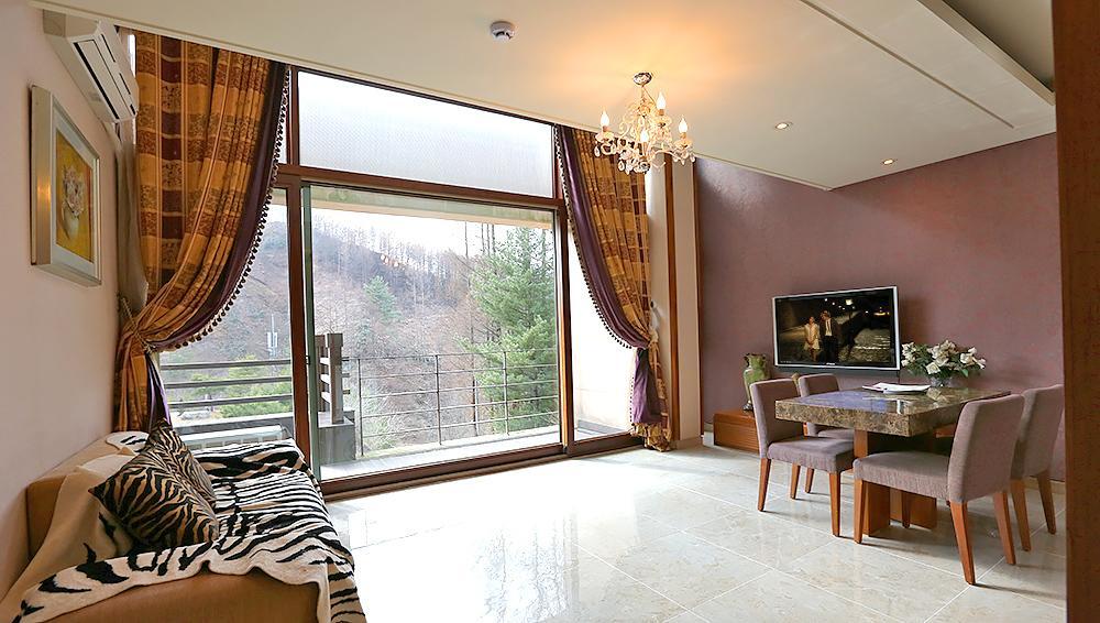 Hugel Heim Pension Pyeongchang Bagian luar foto