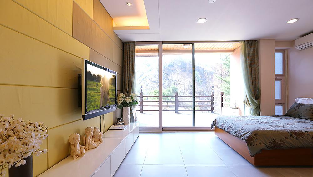 Hugel Heim Pension Pyeongchang Bagian luar foto