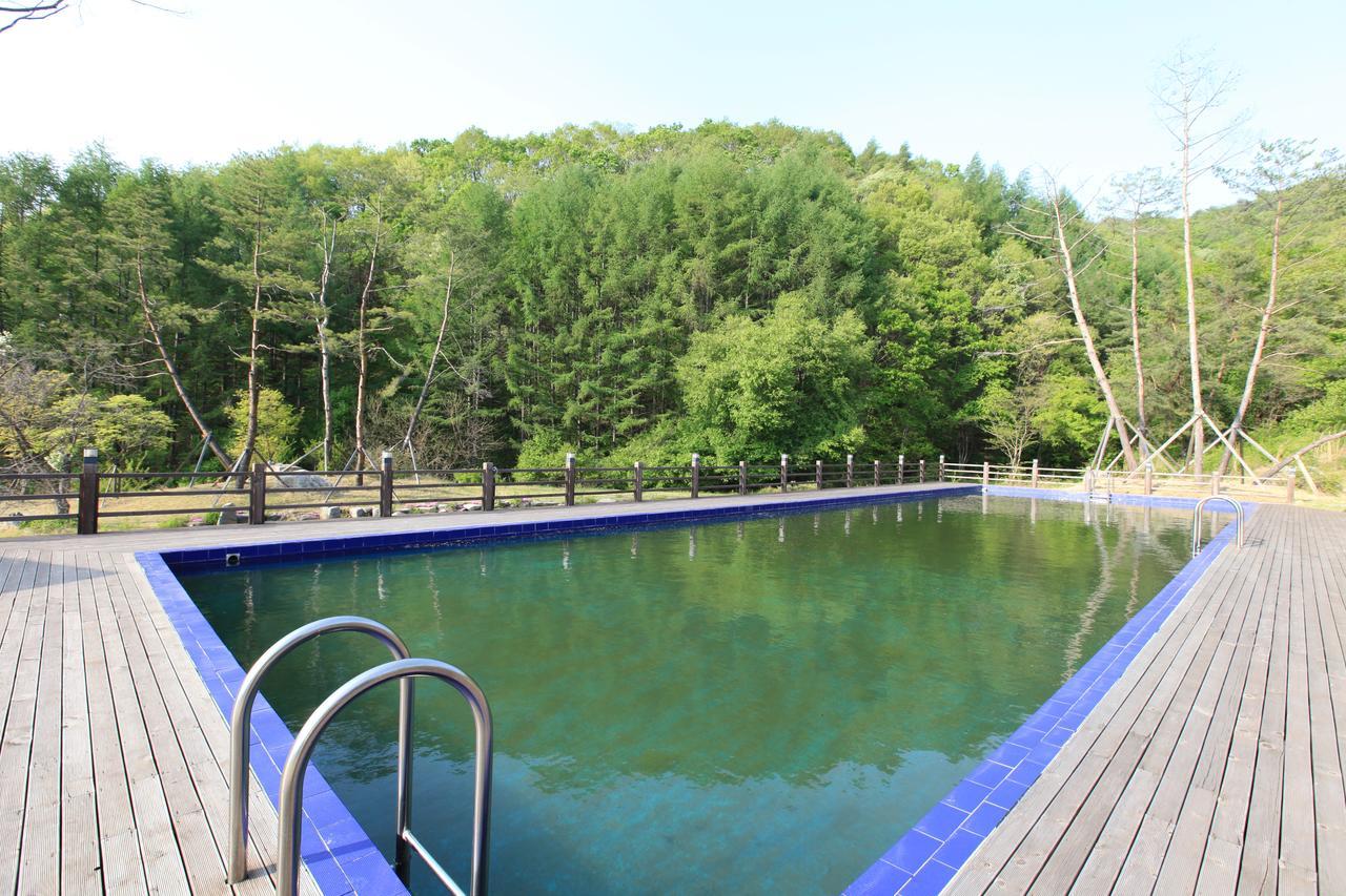 Hugel Heim Pension Pyeongchang Bagian luar foto